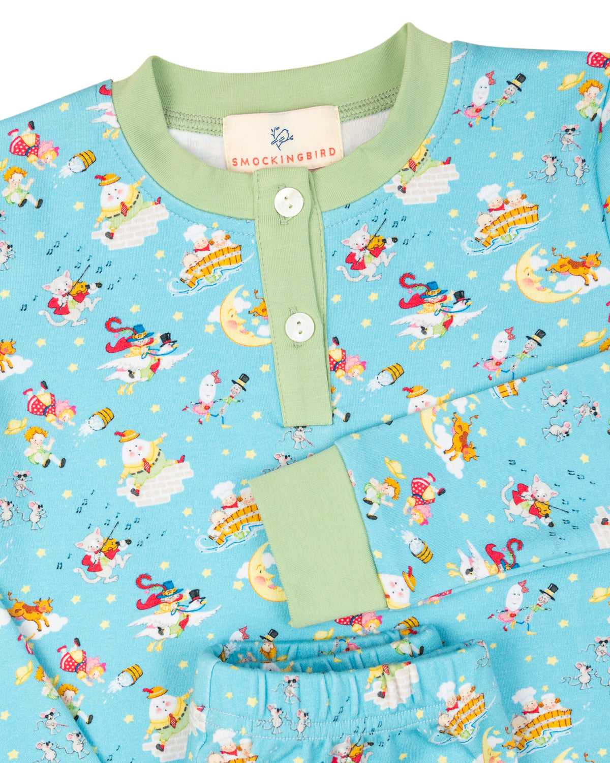 Bedtime Stories Knit Pajama Set-FINAL SALE