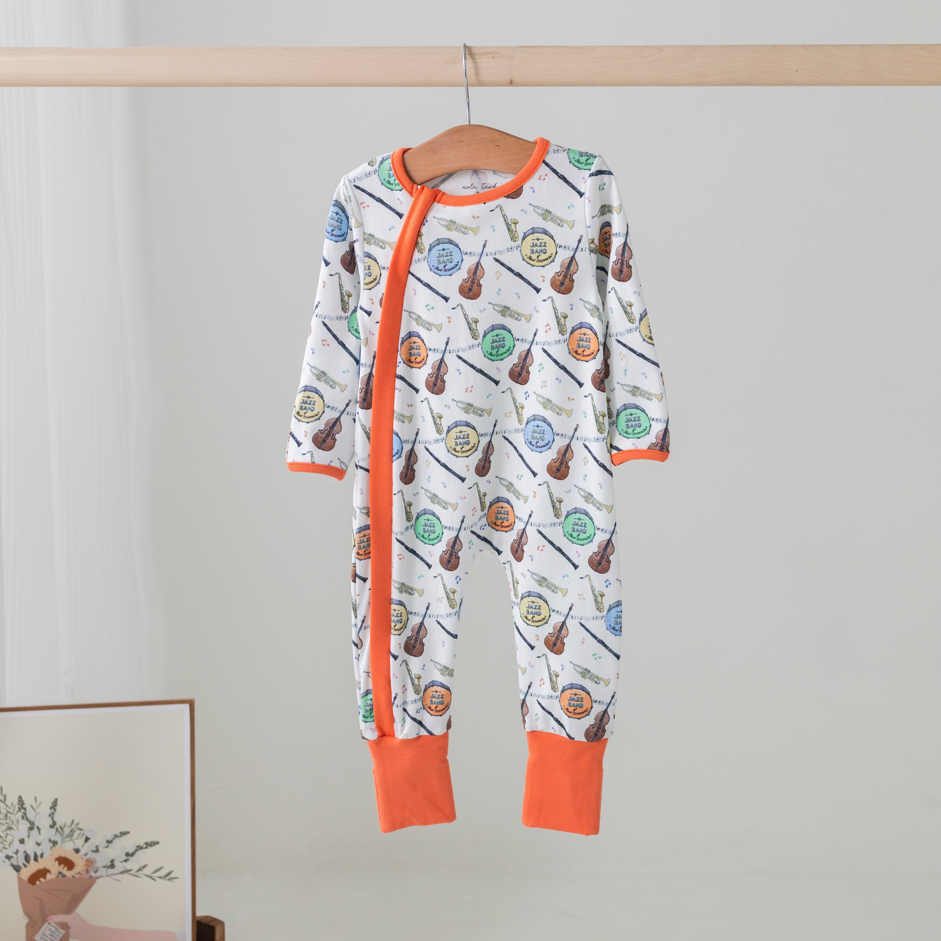 Jazz Festin' Organic Cotton Pajama Set