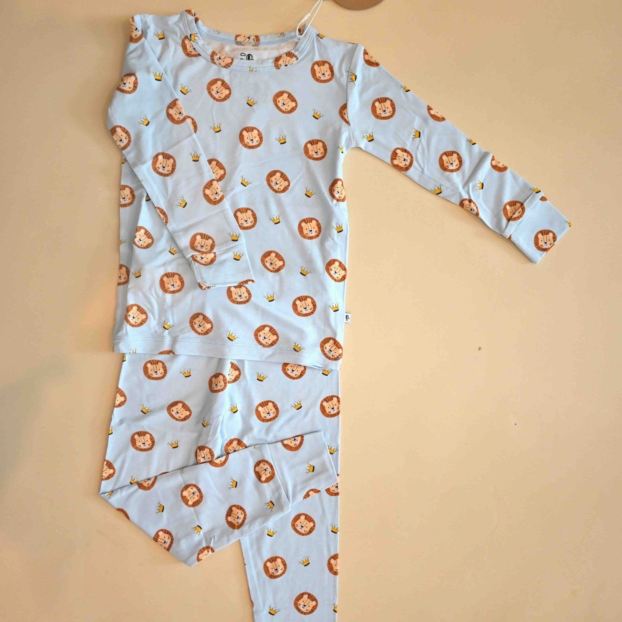 Lions Two-Piece Pajamas