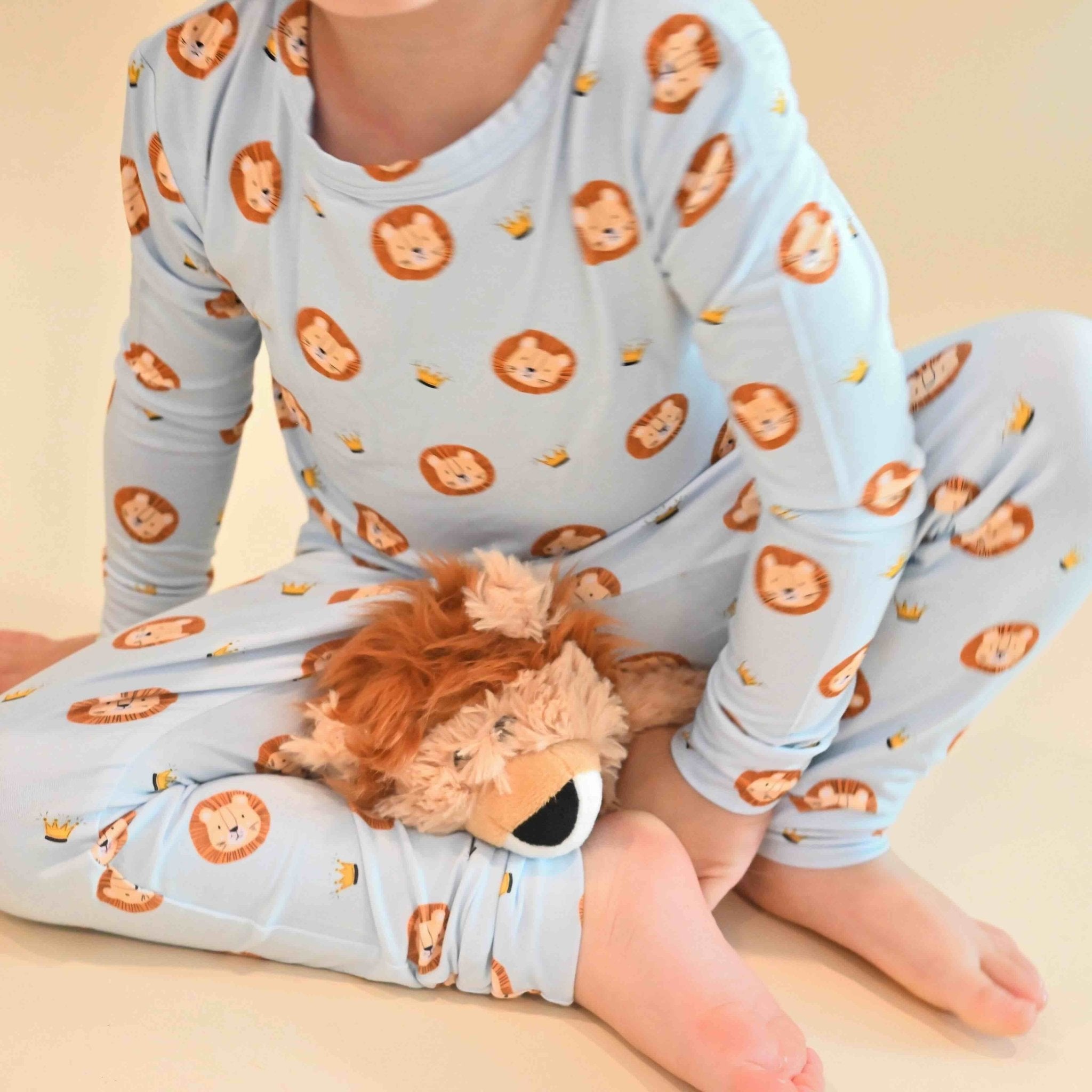 Lions Two-Piece Pajamas