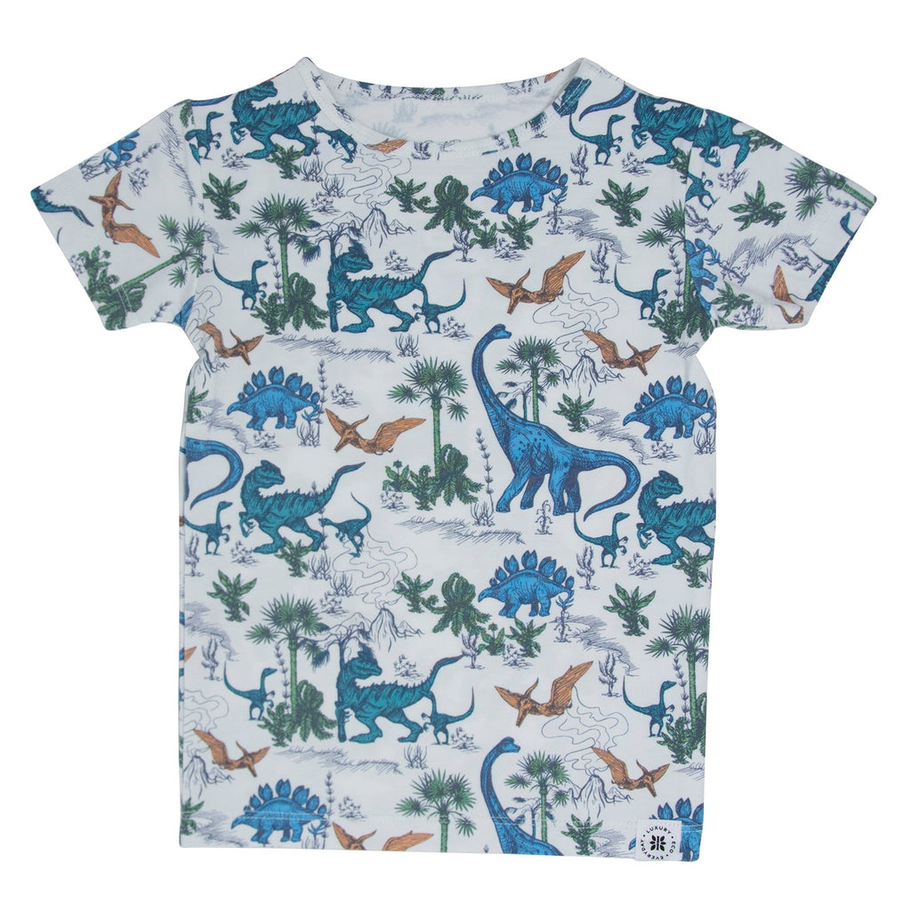 Dinosaur Adventures Summer Pajama Set