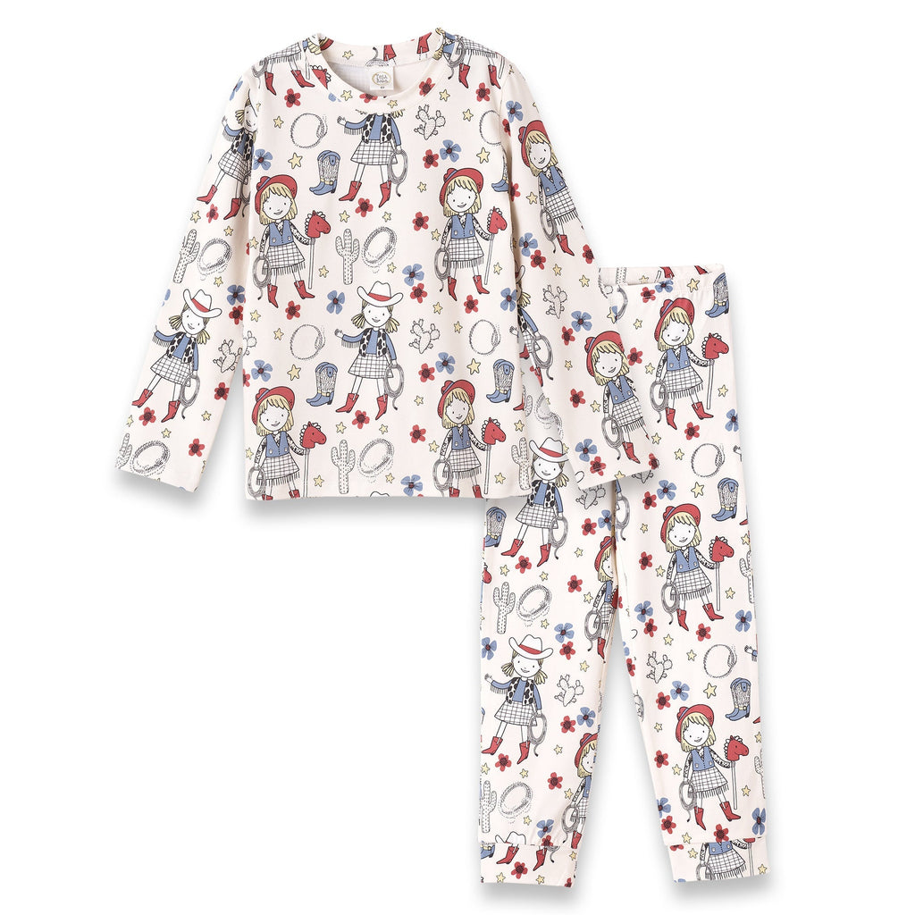 Cowgirl Bamboo Pajama Set - 10 & 12Y